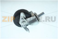 CASTOR 2 W/BRAKE 3/8   16 X 1 1/2 STEM