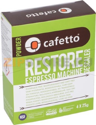 SCALE REMOVER CAFETTO RESTORE 4x25 g 