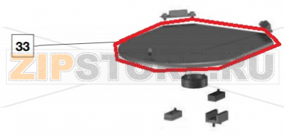 Piastra Arrotondamento Sigma SPM 30                Piastra Arrotondamento SPM 30Запчасть на сборочном чертеже под номером: 33Название запчасти Sigma на итальянском языке: Piastra Arrotondamento SPM 30