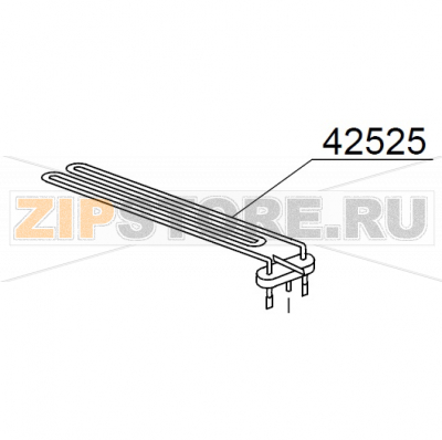Тэн ванны 2700Вт 230В DIHR HT 11 Тэн ванны 2700Вт 230В DIHR HT 11Запчасть на деталировке под номером: 42525Название запчасти на английском языке: 2,7/2,94KW 230/240V heating element DIHR HT 11