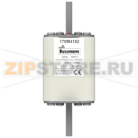 Предохранитель, 200 A, AC 690 В, 200 кА, DIN 1, 52x66x135 мм, gR, DIN, IEC Eaton FUSE 200A 690V