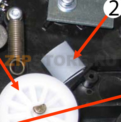 Plastic cable clip Zebra P310C Plastic cable clip Zebra P310CЗапчасть на деталировке под номером: 2