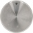KNOB SILVER ø 47 mm