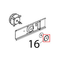 Disco tenuta albero motore inox Unox XBC 604P