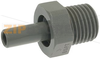 КОНЦЕВОЙ КОЛЕНЧАТЫЙ ФИТИНГ ДЛЯ ШЛАНГА JG PM050802E 