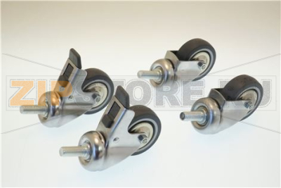 KIT RUOTA S/FRENO D.60X22 - 4 PZ 