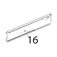 Profilo porta componenti inox Unox XBC 815G
