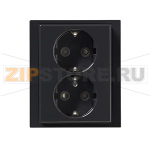 Розетка 16 А, 230 В, антрацитовая ABB 2TKA000951G1 