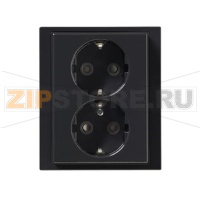 Розетка 16 А, 230 В, антрацитовая ABB 2TKA000951G1