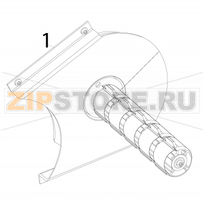 Media supply assembly Intermec PX6i Media supply assembly Intermec PX6iЗапчасть на деталировке под номером: 1Название запчасти на английском языке: Media supply assembly Intermec PX6i.