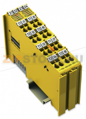 Отказоустойчивый 8-канальный дискретный вход; тока; PROFIsafe V2.0 iPar; желтые Wago 750-662/000-003 