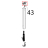 Tappo sup. SX colonnina porta vetro interno linemiss Unox XF 130