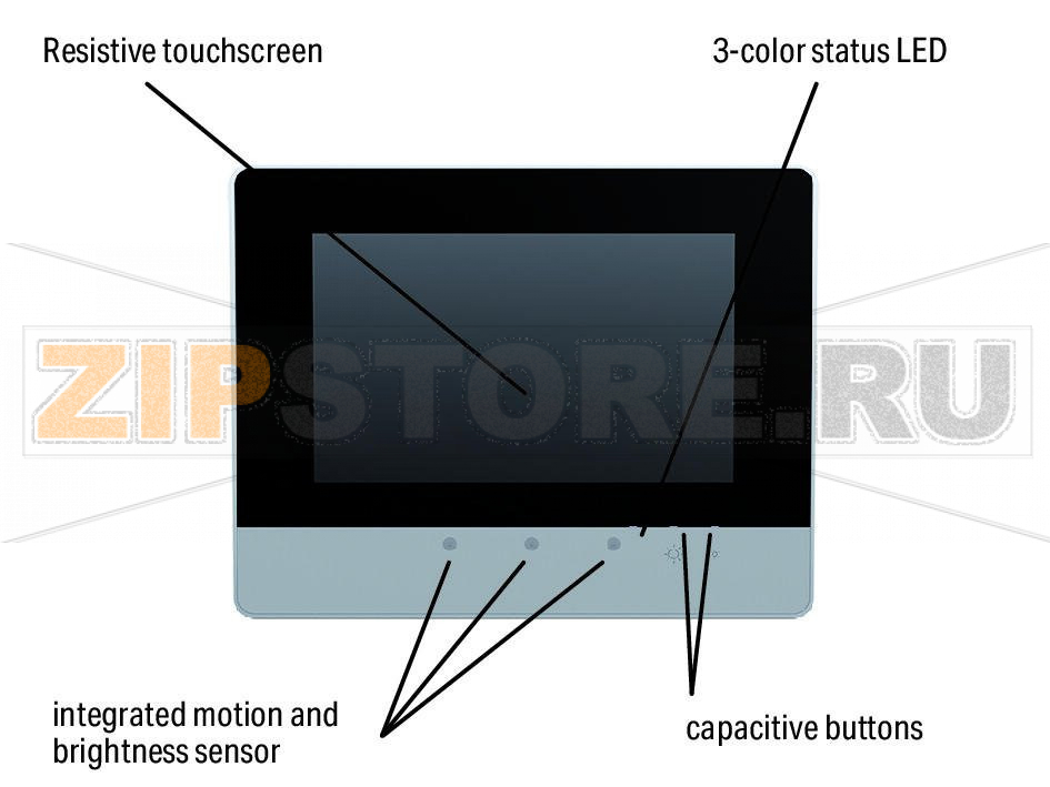 Standard Line Touch Panel 600; 17.8 cm (7.0"); 800 x 480 pixels; 2 x USB, 2 x ETHERNET; Web Panel Wago 762-4103 PIO1 hardware configuration2 x ETHERNET port for connecting to field devices and the engineering tool2 x USB port for optional connection of a USB stick, mouse or keyboard...