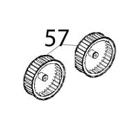 Ventola D=196, H61, 38 pale, dado M8 Unox XF 193