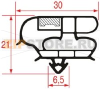 УПЛОТНИТЕЛЬ ВСТАВНОЙ 765X610 ММ