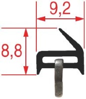 ПРОКЛАДКА ДВЕРЦЫ ДУХОВКИ, 640X320 ММ