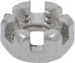 SLOTTED NUT M6 - DIN 979 