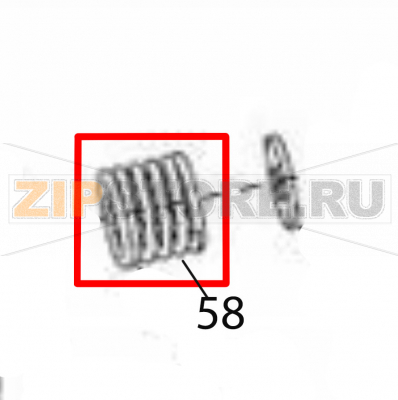 TQ.Spring (u) Sato CG212ТТ TQ.Spring (u) Sato CG212ТТЗапчасть на деталировке под номером: 58Название запчасти на английском языке: TQ.Spring (u) Sato CG212ТТ.