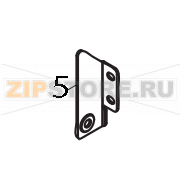 Cerniera sinistra per sportello lava- bicchieri Elettrobar Fast 30 E Cerniera sinistra per sportello lava- bicchieri Elettrobar Fast 30 EЗапчасть на деталировке под номером: 5