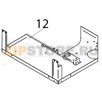 Complete frame Fagor ADE-120B Complete frame Fagor ADE-120BЗапчасть на деталировке под номером: 12Название запчасти Fagor на английском языке: Complete frame ADE-120B.