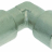 L-ОБРАЗНОЕ ФИТИНГ Ø 1/8"F-1/8"F НИКЕЛЬ - L-ОБРАЗНОЕ ФИТИНГ Ø 1/8"F-1/8"F НИКЕЛЬ