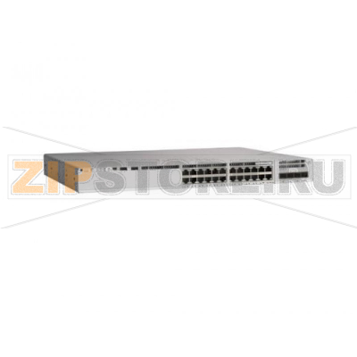 Коммутатор 24xGE (PoE), 4xSFP+ Cisco C9200L-24P-4X-RA 