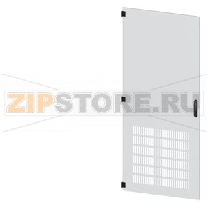 SIVACON, door, left, ventilated, IP20, H: 2000 mm, W: 800 mm, RAL 7035, Protection class 1 Siemens 8MF1080-2UT15-1BA2 