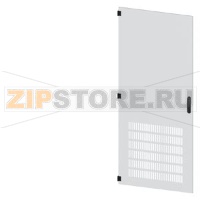 SIVACON, door, left, ventilated, IP20, H: 2000 mm, W: 800 mm, RAL 7035, Protection class 1 Siemens 8MF1080-2UT15-1BA2