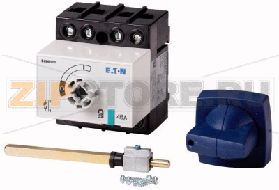 Разъединитель силовой, DMM, 40 A, 3 полюса + нейтраль Eaton DMM-40/1+SK 