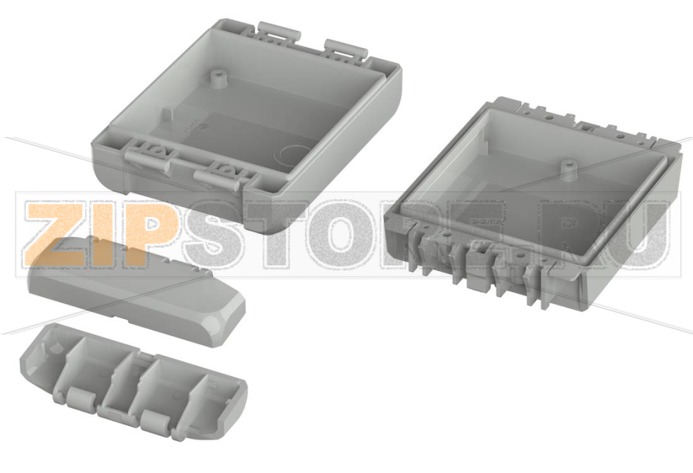 Корпус, 113x80x40 мм, поликарбонат UL 94 V0, одноцветный Bopla B 100804 PC-V0 7035 