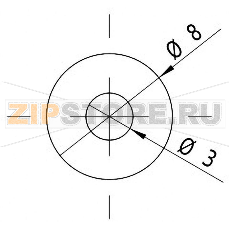 Модуль лазерный, красный, 2.5 МВт Picotronic LI635-2.5-3(8x26)-F100 