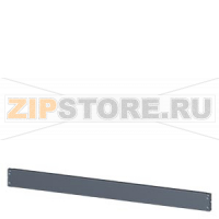 SIVACON, mounting plate, mounting with bracket, H: 100 mm, W: 1200 mm, zinc-plated Siemens 8MF1120-2AM02-0