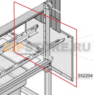 Side panel Comenda AC2 Side panel Comenda AC2Запчасть на деталировке под номером: 352204Название запчасти Comenda на английском языке: Side panel Comenda AC2