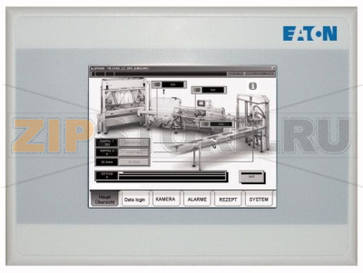 Панель оператора, 24VDC, 3,5&quot; TFT монохр, RS485, Profibus, PLC Eaton XV-102-B8-35MQR-10-PLC 