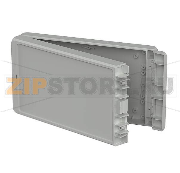 Корпус, 231x125x40 мм, АБС, одноцветный Bopla B 221304 ABS 7035 