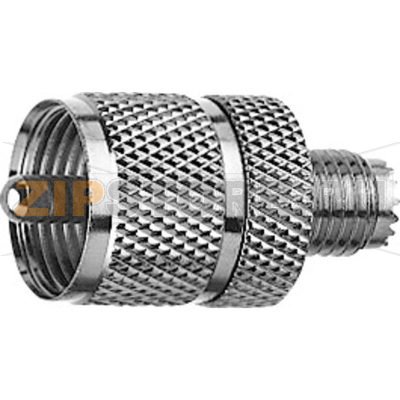 Разъем коаксиальный, гнездо UHF, штекер UHF, мини, 1 шт Telegärtner J01043F0002 