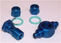 Hose fitting bracket 1/4 outside - 8/6