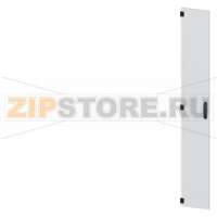 SIVACON, door, left, EMC, IP40, H: 2200 mm, W: 300 mm, RAL 7035, Protection class 1 Siemens 8MF1230-2UT15-0CA1