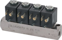 ГРУППА 4-Х ЭЛЕКТРОМАГНИТНЫХ КЛАПАНОВ OLAB Ø 1/8" 24V
