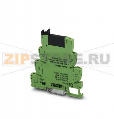 Интерфейсный блок PLC Phoenix Contact PLC-OSC- 24DC/48DC/100 состоит из базового клеммного модуля PLC-BSC с винтовыми зажимами и вставным миниатюрным полупроводниковым реле, установка на монтажную рейку NS 35/7,5, вход: 24 В пост. тока, выход: 3-48 В пост. тока/ 100 мA.Минимальный заказ: 10 шт.Упаковка: 10 шт.
