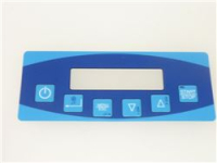 SCREEN-PRINTED PANEL BLAST CHILLER BLUE