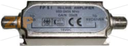 AMPLI DE LIGNE 20 dB 38 