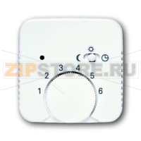 Накладка для терморегулятора, альпийский белый ABB 2CKA001710A3556