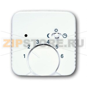 Накладка для терморегулятора, альпийский белый ABB 2CKA001710A3556 