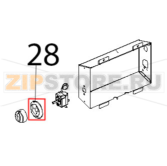 Ghiera per termostato 70 °C argento Unox XL 133 Ghiera per termostato 70 °C argento Unox XL 133Запчасть на деталировке под номером: 28
