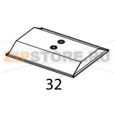 Stainless cover Vema AP 2091 Stainless cover Vema AP 2091Запчасть на деталировке под номером: 32