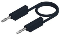 Провод тестовый 1.5 м, черный Hirschmann MLN SIL 150/1 BLACK