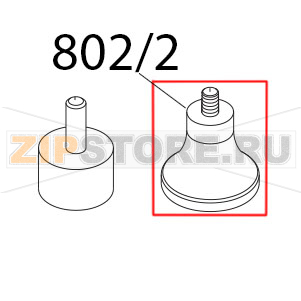 Parac. piedino D.30x20-M8x23 Sirman Palladio 350 Automec Parac. piedino D.30x20-M8x23 Sirman Palladio 350 AutomecЗапчасть на деталировке под номером: 802/2