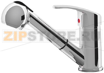 СМЕСИТЕЛЬ С ВЫДВИЖНЫМ ДУШЕМ 