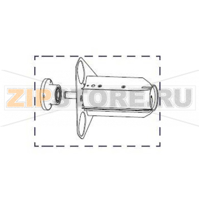 Шпиндель подмотки ленты (с подшипниками) Zebra ZT620 Шпиндель подмотки ленты (с подшипниками) Zebra ZT620Запчасть на сборочном чертеже под номером: 5Количество запчастей в устройстве: 1Название запчасти Zebra на английском языке: Replacement Media Rewind Spindle (includes bearing)